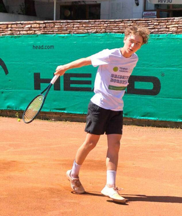 Немски тенис таланти на подготовка в Хасково