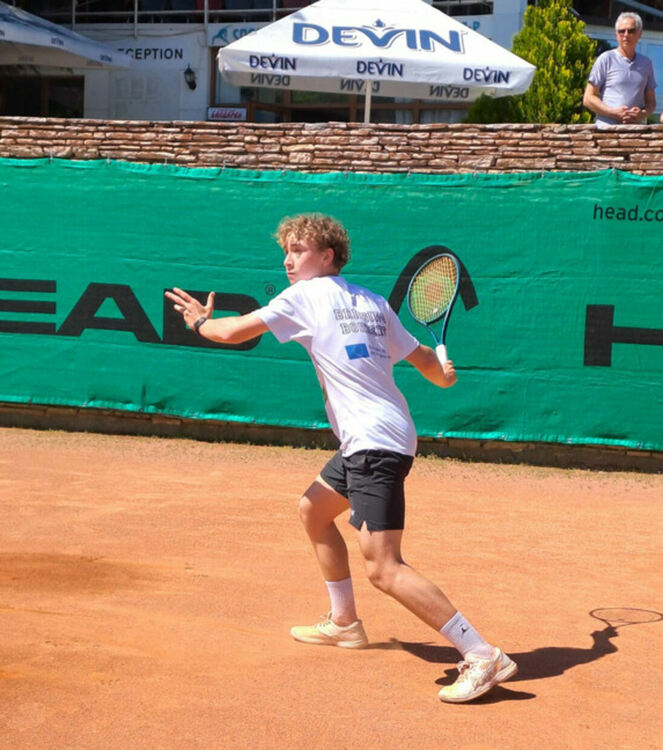 Немски тенис таланти на подготовка в Хасково