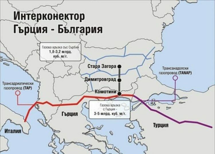 Операторът на интерконектора с Гърция получи разрешение да строи у нас с цел разширяване 
