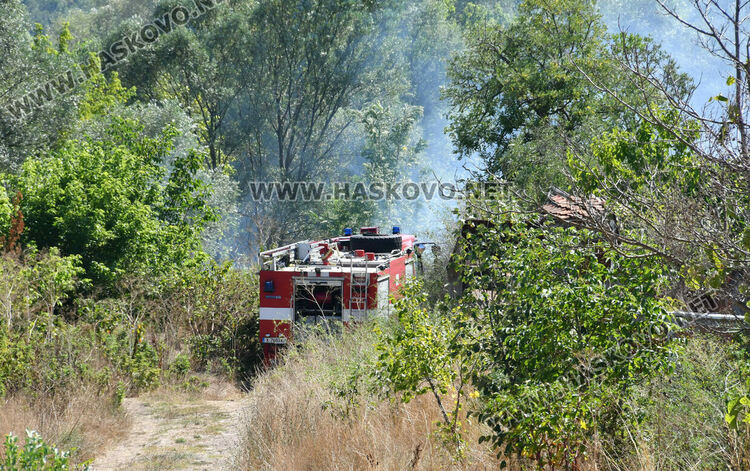 Пожар тръгна от казан с консерви в Клокотница