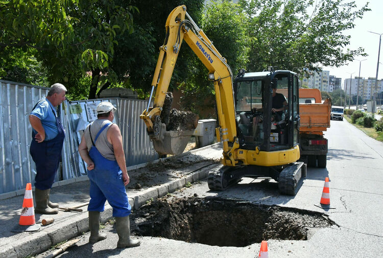 Северната част на Хасково ще бъде без вода днес заради голяма авария