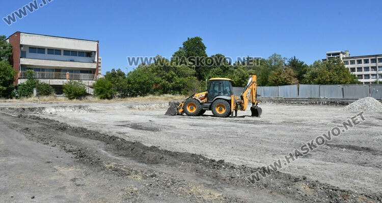 Започна изграждането на хеликоптерна площадка край АГО-Хасково