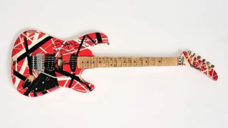 Китара на Еди Ван Хален от 1982 г. се очаква да достигне до 3 милиона долара на търг