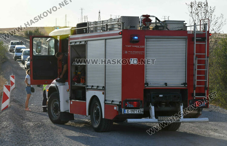 Водач пострада при кастрофа между джип и пикап край Хасково