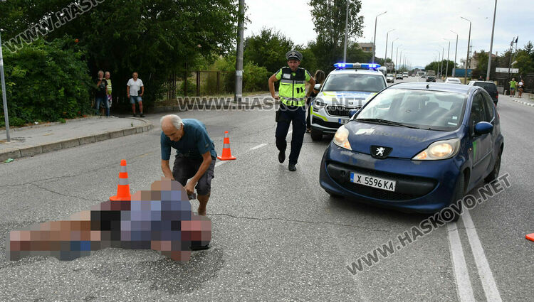 55-годишен пешеходец пострада при удар от кола в Хасково