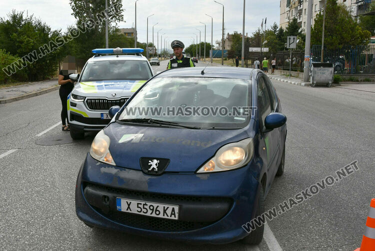 55-годишен пешеходец пострада при удар от кола в Хасково