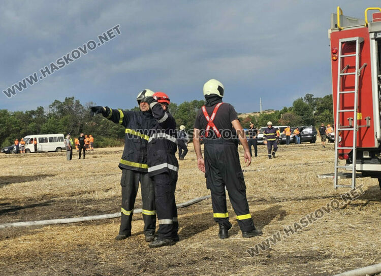 Товарен влак с цистерни с гориво се възпламени край Пясъчево