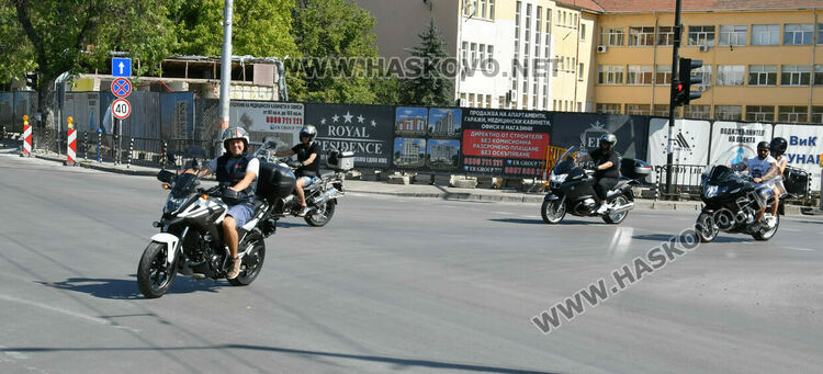 Рокери отбелязаха рождения ден на HASKOVO RIDERS MCC  с почетна обиколка