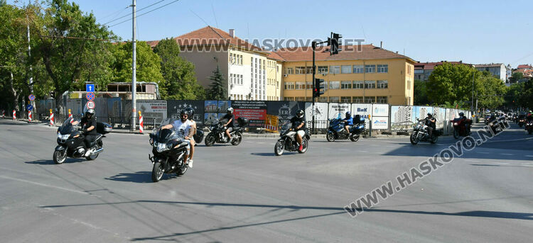 Рокери отбелязаха рождения ден на HASKOVO RIDERS MCC  с почетна обиколка
