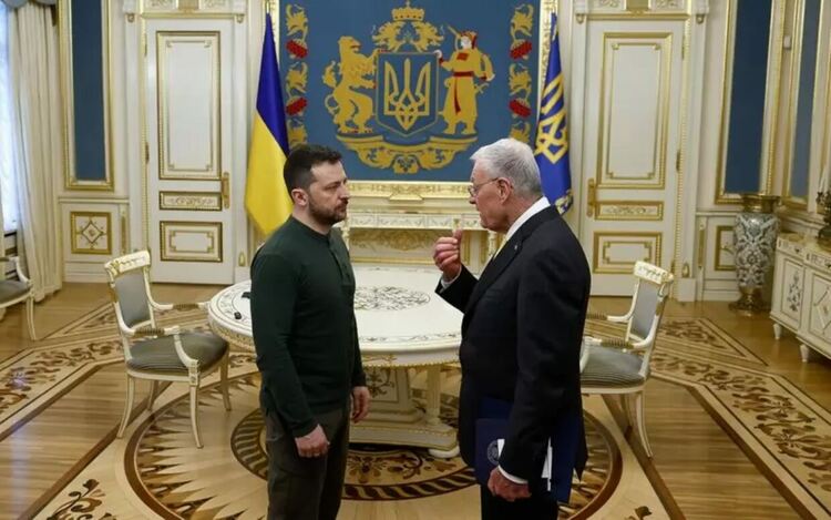 Зеленски и Кийт Келог