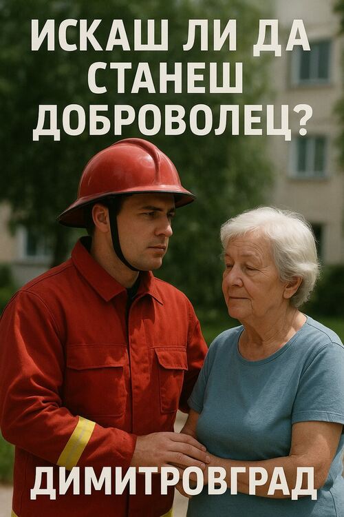 Би ли станал обучен доброволец в Димитровград, за да спасяваш и браниш населението