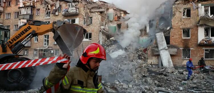 Разрушения в Киев