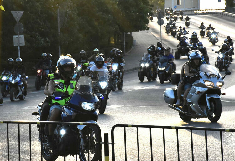 Мотористи направиха почетна обиколка на Димитровград