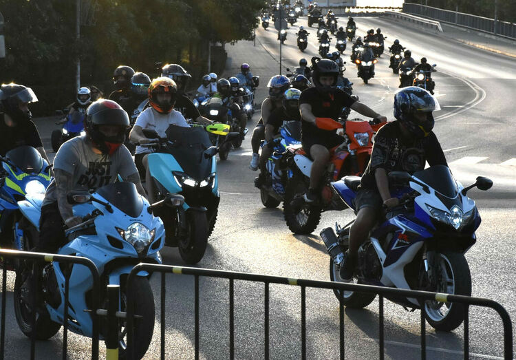 Мотористи направиха почетна обиколка на Димитровград