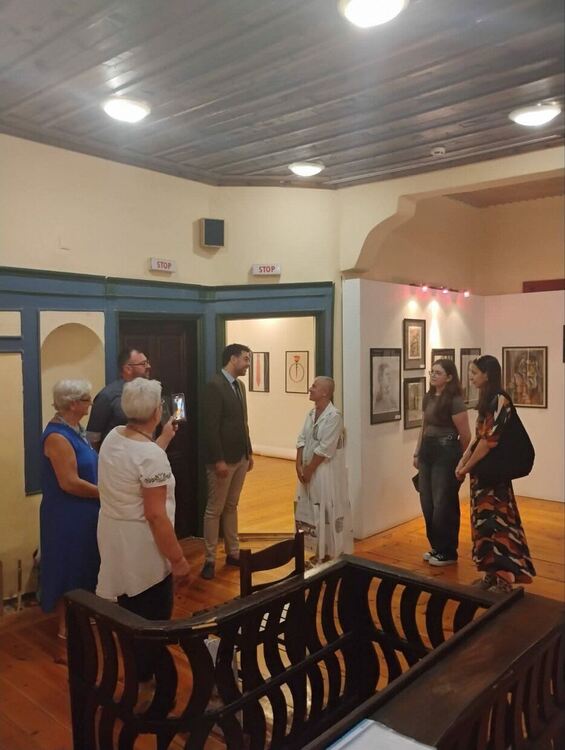 Ученици от Художествено училище откриха изложба в Стария град на Ксанти