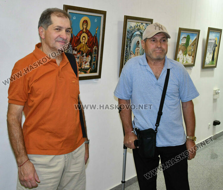 Откриха изложбата с творби от Националния пленер по живопис „Хасково – цветна палитра“