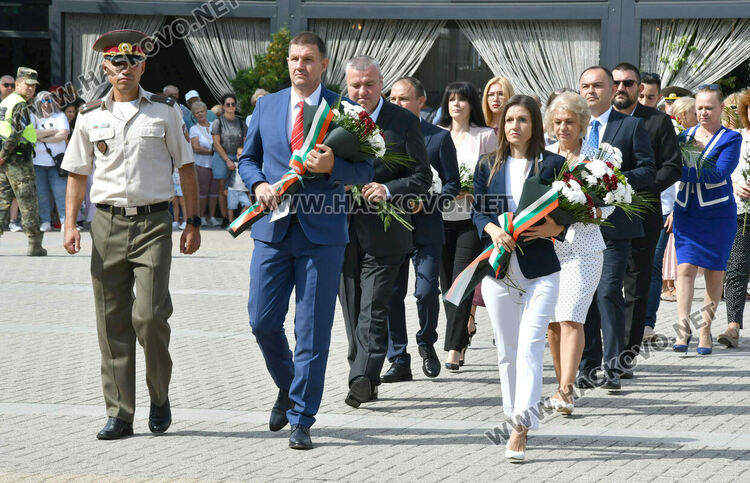 Хасково чества 140 години от Съединението на България с тържествена церемония