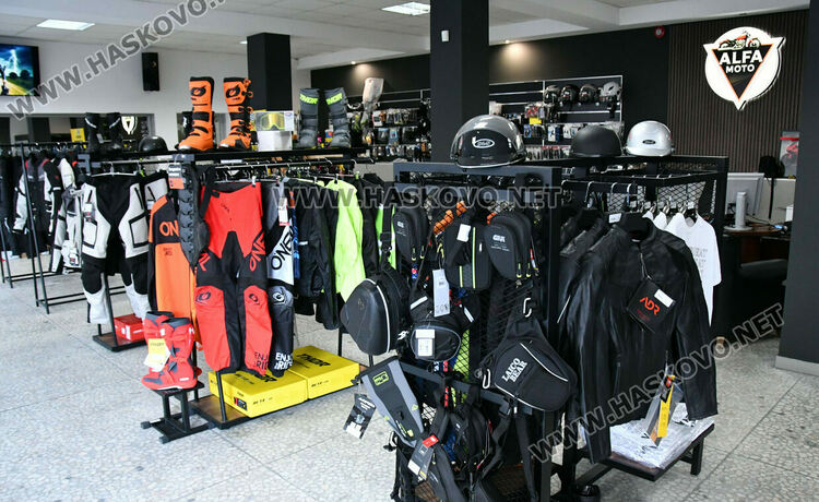 Първият магазин за мотоциклети и аксесоари „Alfa Moto“ официално отвори врати в Хасково