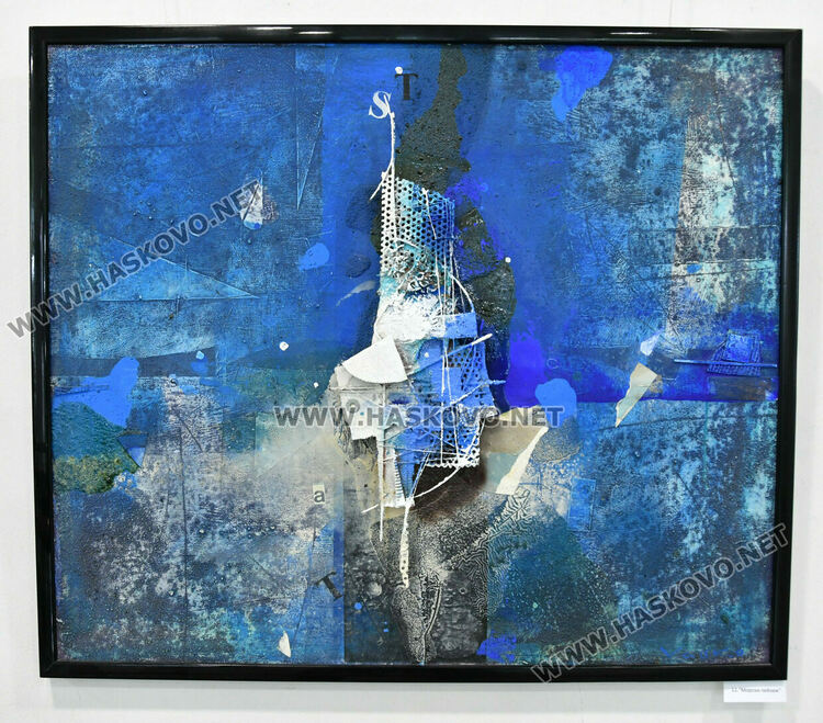 Васил Тенев представя 30 абстрактни творби в „Настроения“