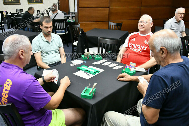 Колю Видев и Антонио Коцев спечелиха двойковия турнир по спортен бридж „Хасково 2025“