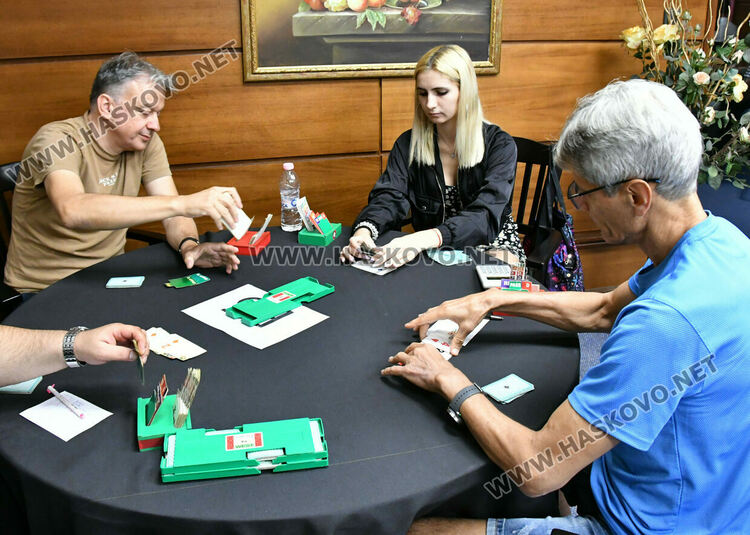 Колю Видев и Антонио Коцев спечелиха двойковия турнир по спортен бридж „Хасково 2025“