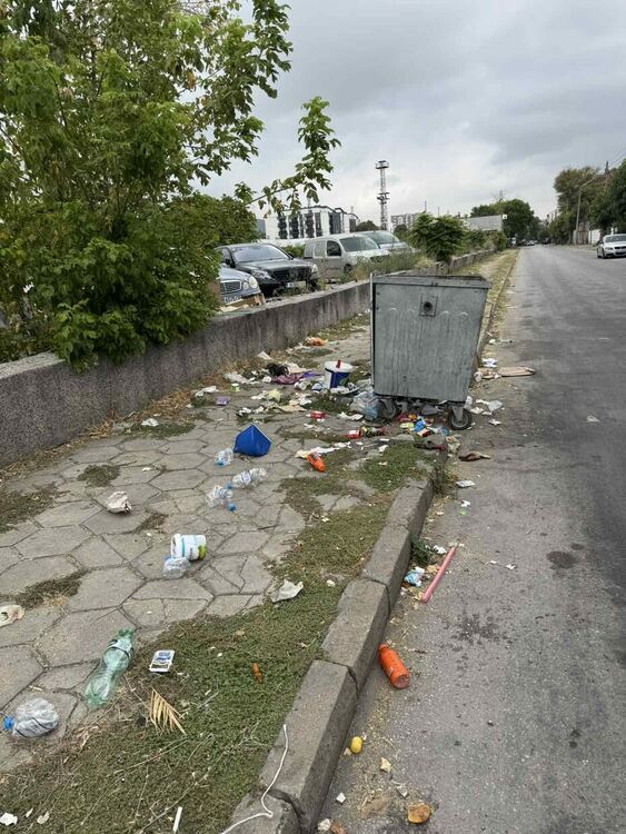 Асеновградчани са ядосани заради преливащи кошове и несъбрани боклуци 