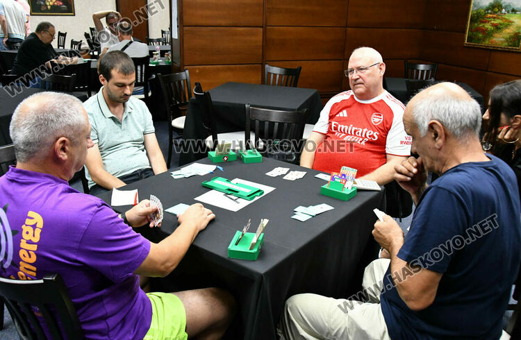 Колю Видев и Антонио Коцев спечелиха двойковия турнир по спортен бридж „Хасково 2025“