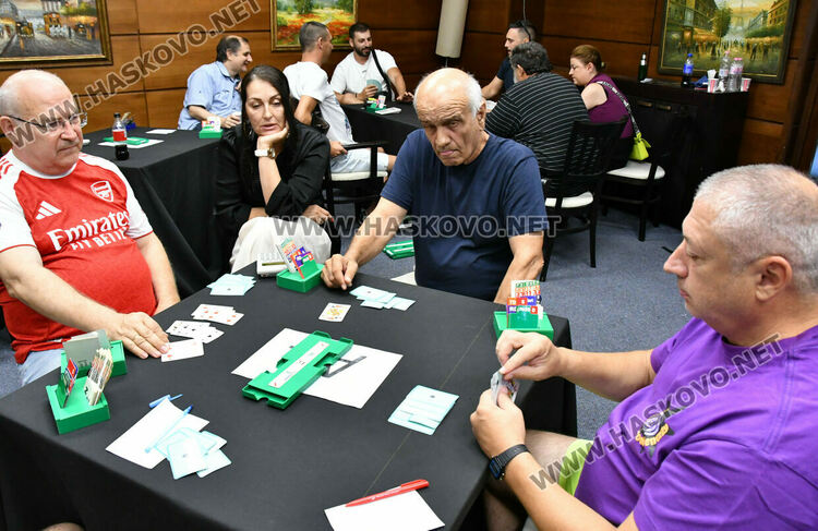 Колю Видев и Антонио Коцев спечелиха двойковия турнир по спортен бридж „Хасково 2025“