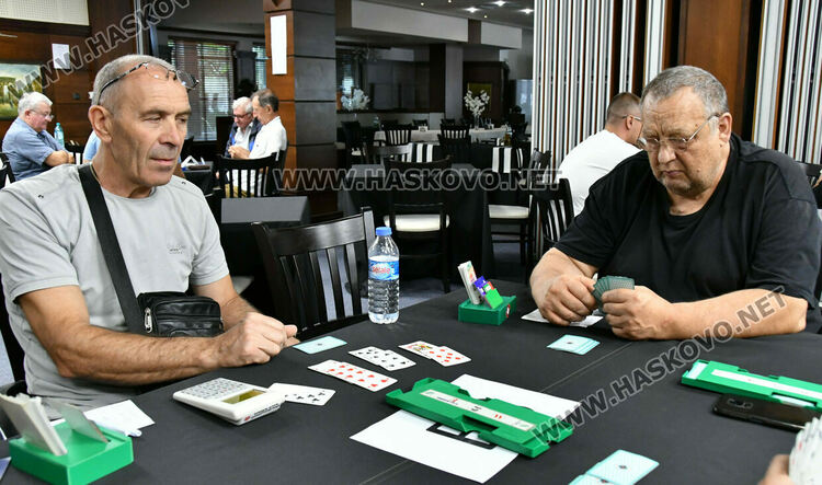 Колю Видев и Антонио Коцев спечелиха двойковия турнир по спортен бридж „Хасково 2025“