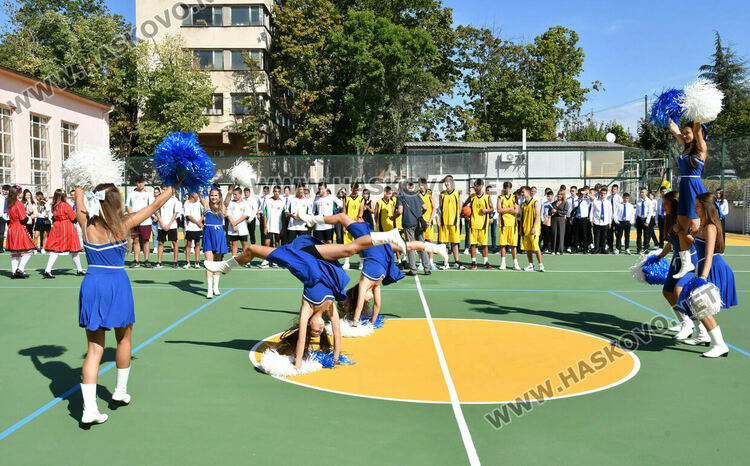 ПГДС „Цар Иван Асен II“ в Хасково с нова комбинирана спортна площадка