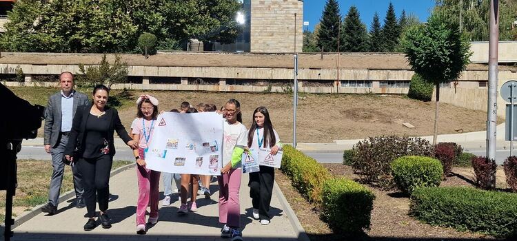 Сирени и детски призиви за отговорно поведение на пътя прозвучаха в Смолян по повод 18 септември – Европейския ден без загинали на пътя