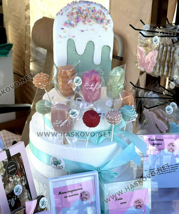 Хасковлийка се включи в базара на „Капана фест“ с бутикови сладки и здравословни изделия