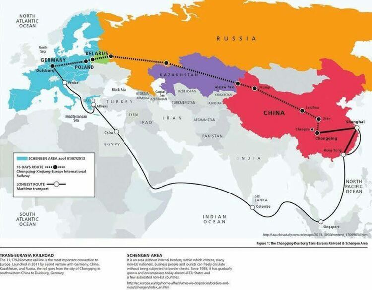 Полша блокира китайските стоки по суша за Европа, заради военните учения на Русия и Беларус