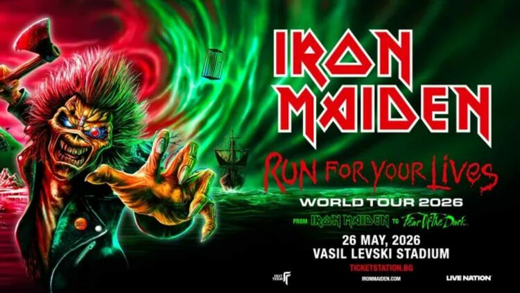 Iron Maiden отново в България на 26 май 2026