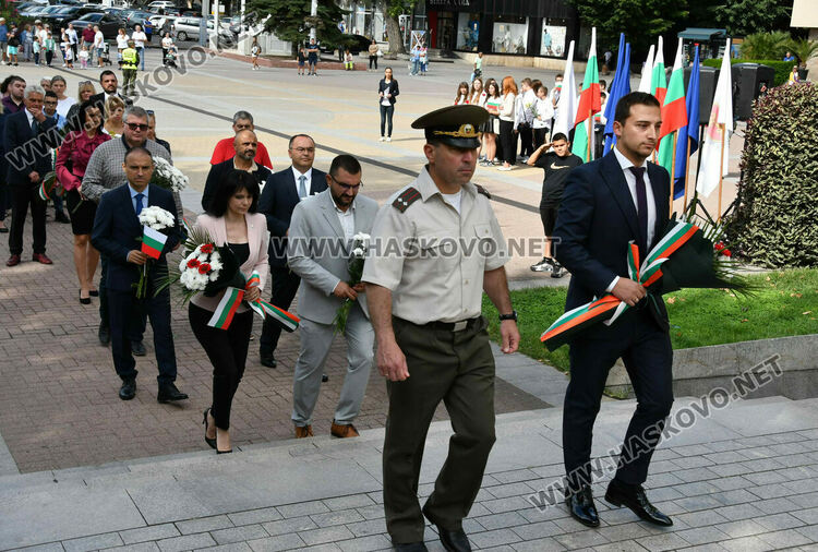 Хасково чества 117 г. от Независимостта на България с тържествен ритуал
