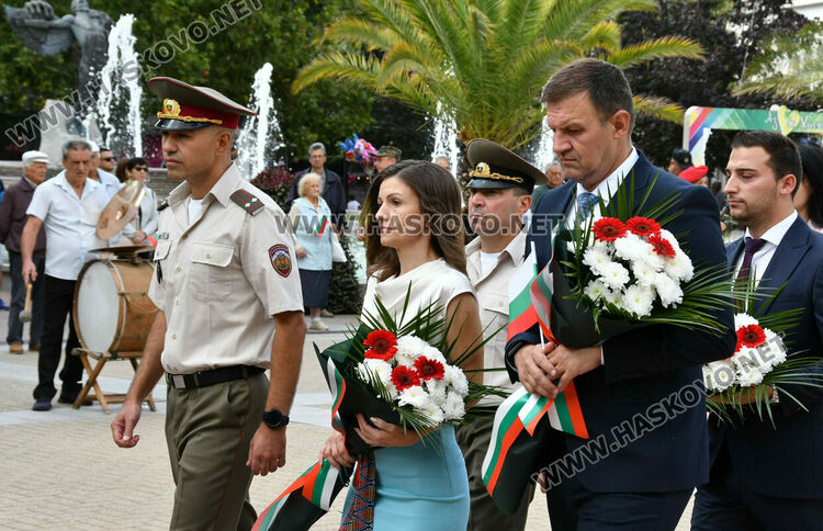 Хасково чества 117 г. от Независимостта на България с тържествен ритуал