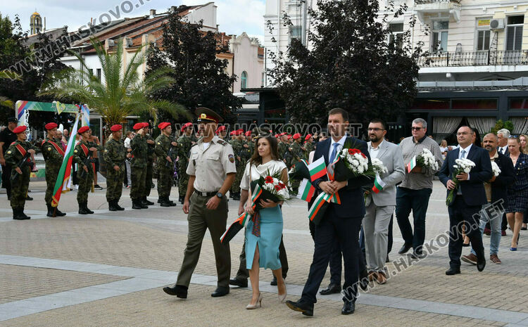 Хасково чества 117 г. от Независимостта на България с тържествен ритуал