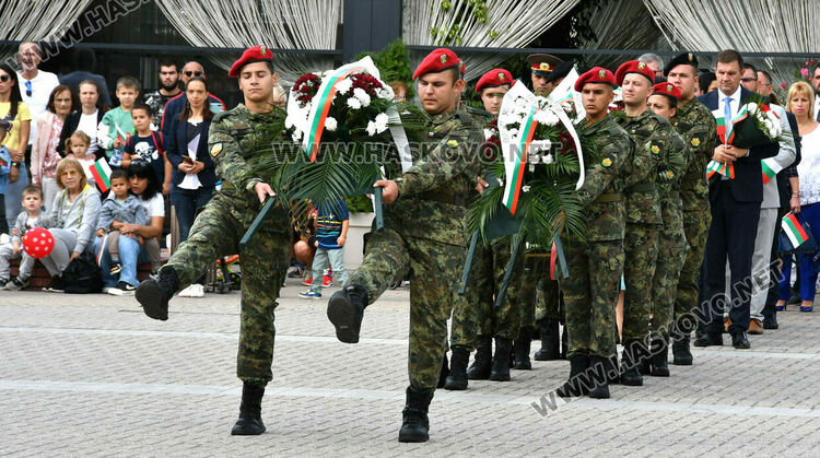 Хасково чества 117 г. от Независимостта на България с тържествен ритуал