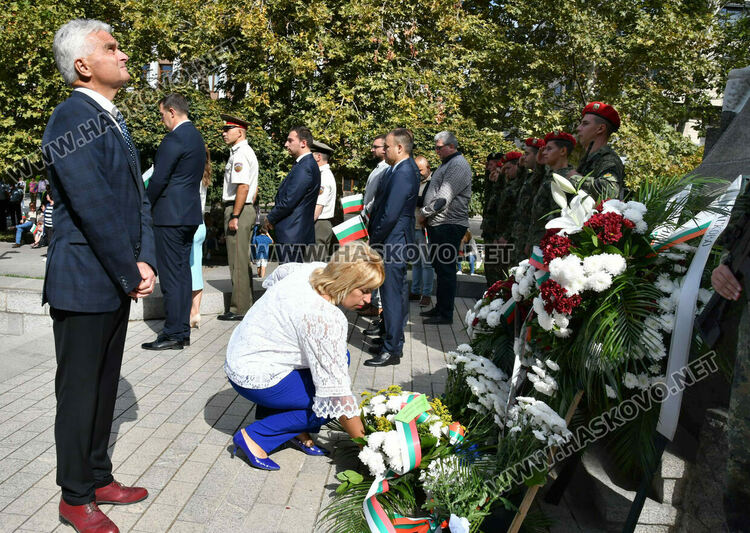 Хасково чества 117 г. от Независимостта на България с тържествен ритуал