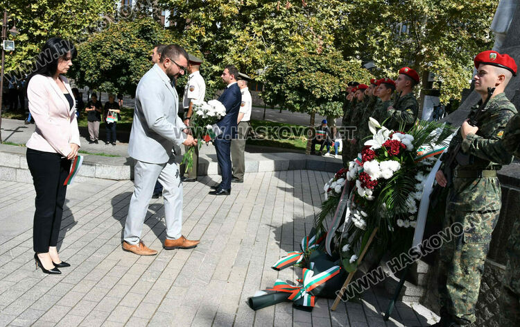 Хасково чества 117 г. от Независимостта на България с тържествен ритуал