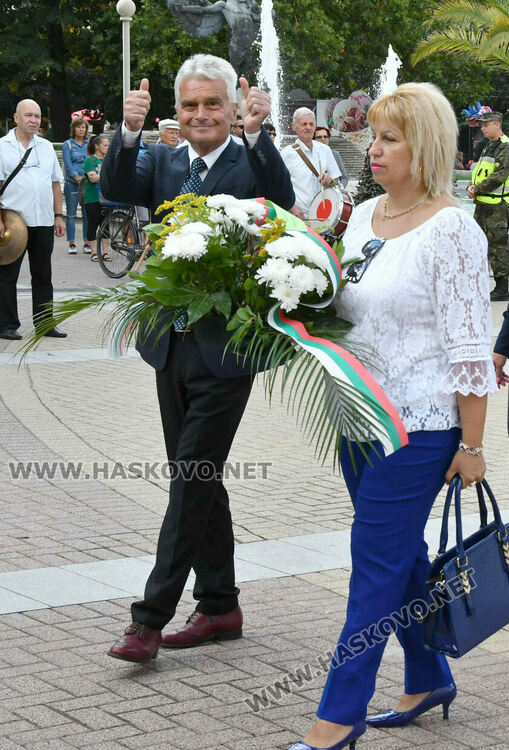 Хасково чества 117 г. от Независимостта на България с тържествен ритуал