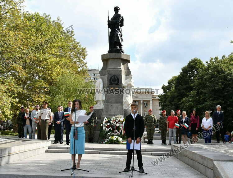 Хасково чества 117 г. от Независимостта на България с тържествен ритуал