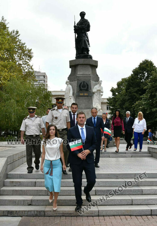 Хасково чества 117 г. от Независимостта на България с тържествен ритуал