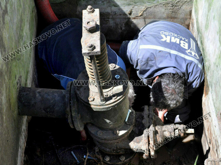 Хасковски квартали са без вода заради ремонт на водонапорна кула