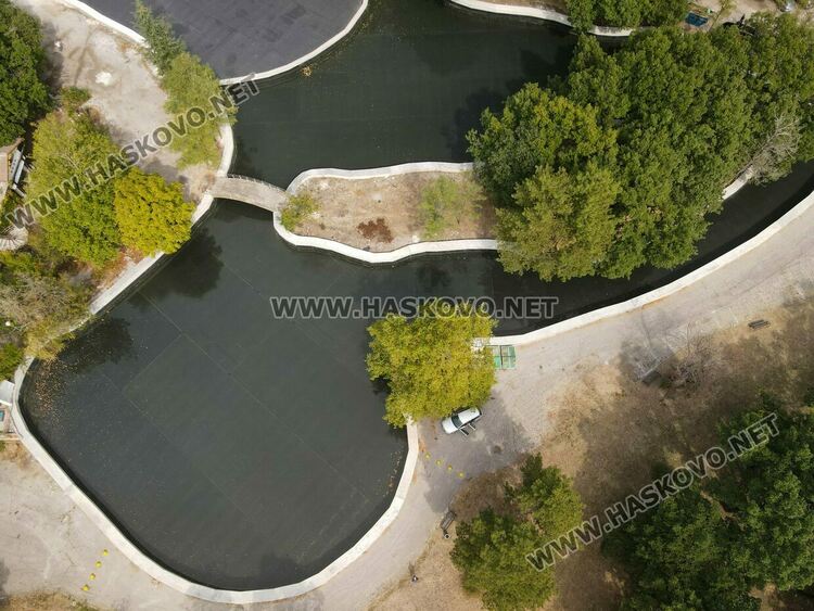 Езерото в хасковския парк „Кенана“ отново е с вода
