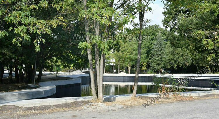 Езерото в хасковския парк „Кенана“ отново е с вода