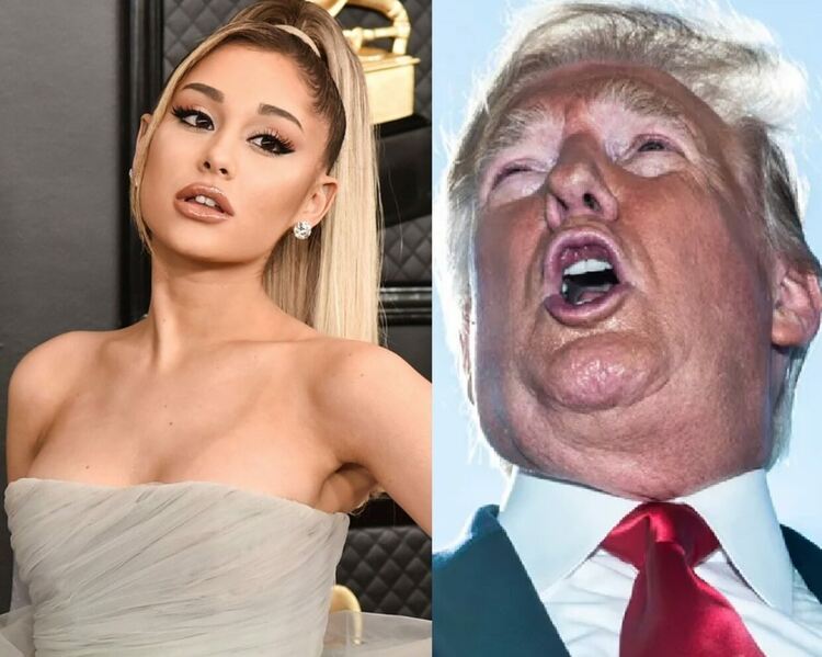 Ариана Гранде в политическа война с Доналд Тръмп: попзвездата пита избирателите му дали животът им е по-добър