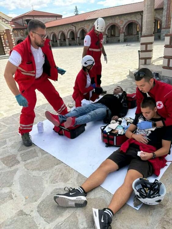 Екип на БЧК – Смолян участва в регионално учение за реакция при бедствия