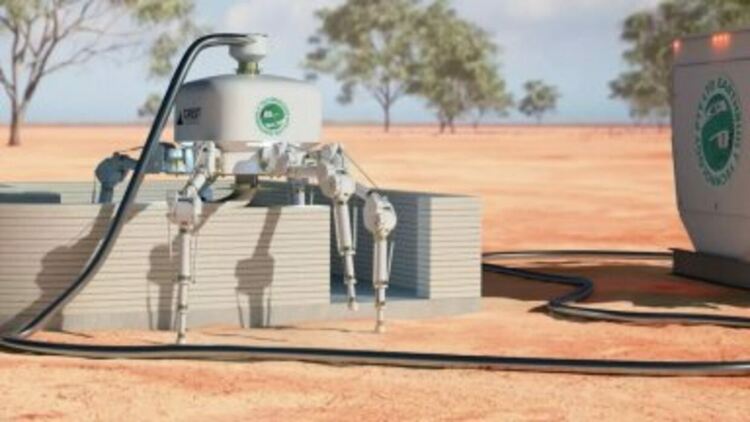 Робот-паяк обещава да строи по една къща на ден