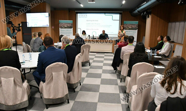 Партньори от общини в Литва, Гърция и Италия на среща по проект в Хасково за изграждане на център за телемедицина